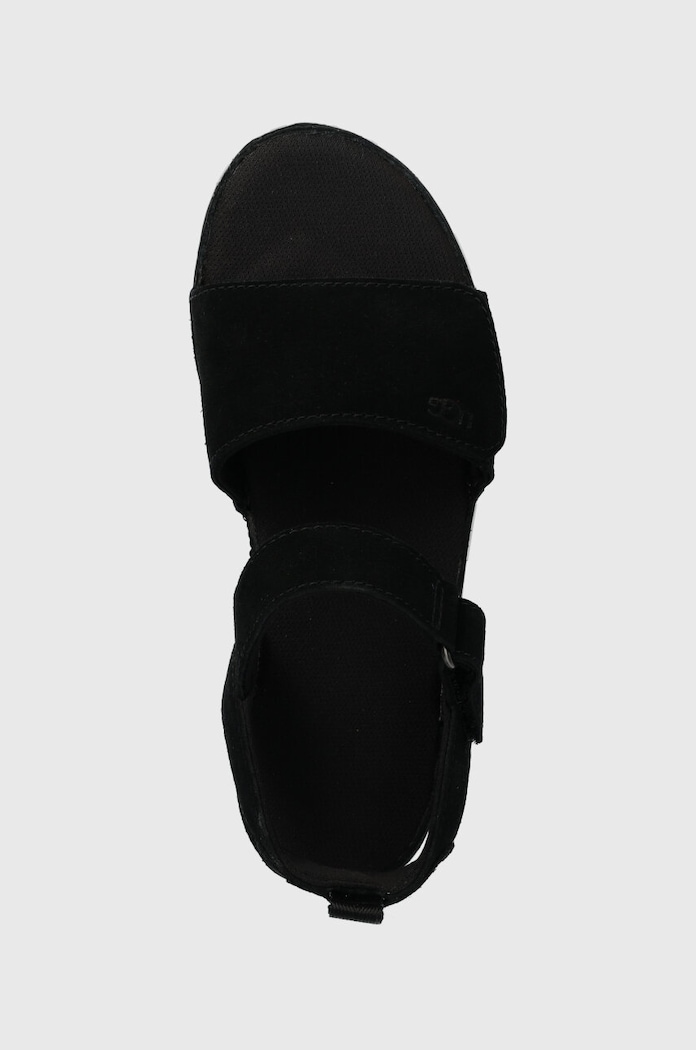 Dětské semišové sandály UGG GOLDENSTAR černá 1136539K