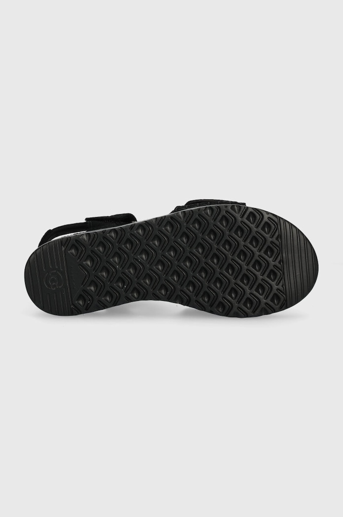 Dětské semišové sandály UGG GOLDENSTAR 1136539K černá