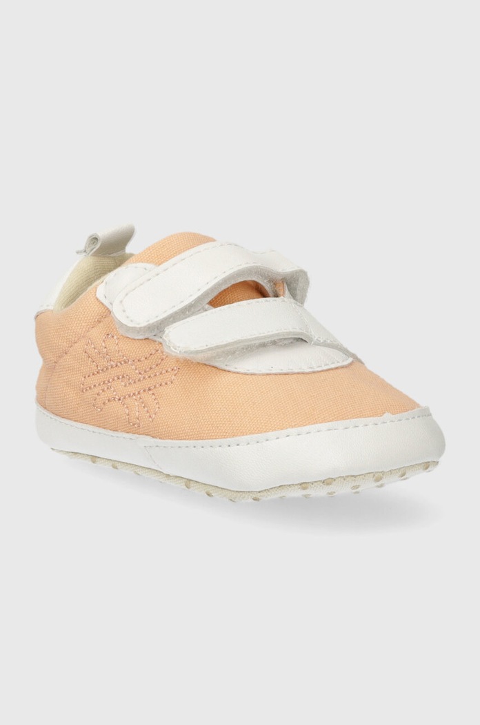 Βρεφικά παπούτσια United Colors of Benetton 8GBKAD00C.G.W.Seasona πορτοκαλί SS24