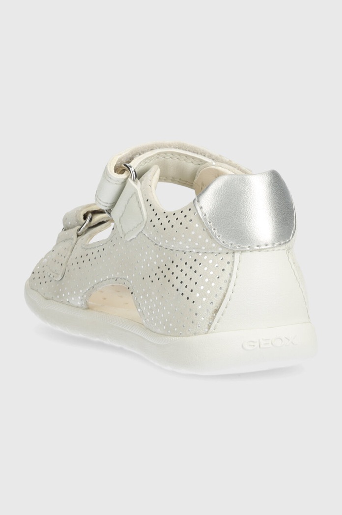 DÍVKA Semišové sandály Geox SANDAL MACCHIA B254WA.00754.18.26 béžová