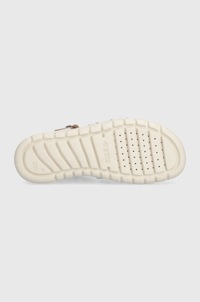 Dječje kožne sandale Geox SANDAL SOLEIMA J35GSB.000CF.36.39 srebrna