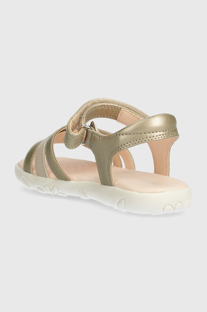 Dziewczynka Geox sandały dziecięce SANDAL HAITI J458ZD.0NFBC.24.27 beżowy