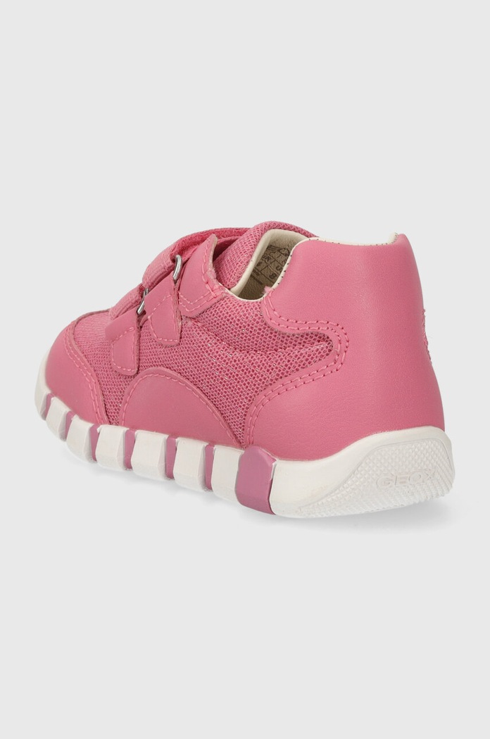 Dziewczynka Geox sneakersy dziecięce IUPIDOO B3558A.0GNBC. różowy