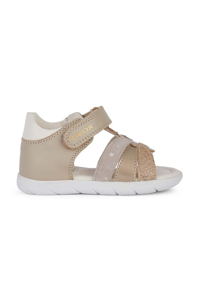 Geox sandały dziecięce SANDAL ALUL syntetyczny złoty B451YC.085MA.24.27