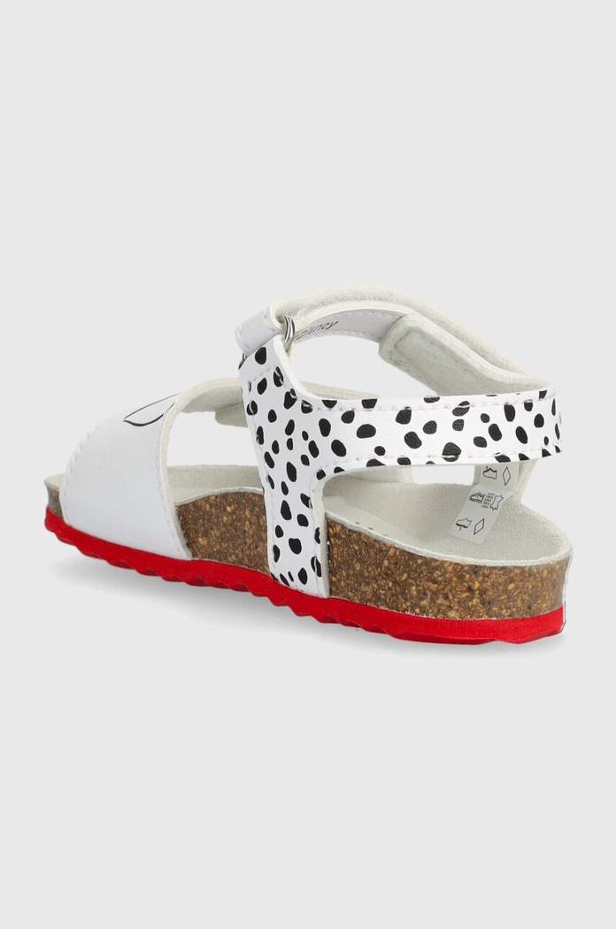 DÍVKA Dětské sandály Geox x Disney, SANDAL CHALKI B452RB.0003W.20.23 bílá