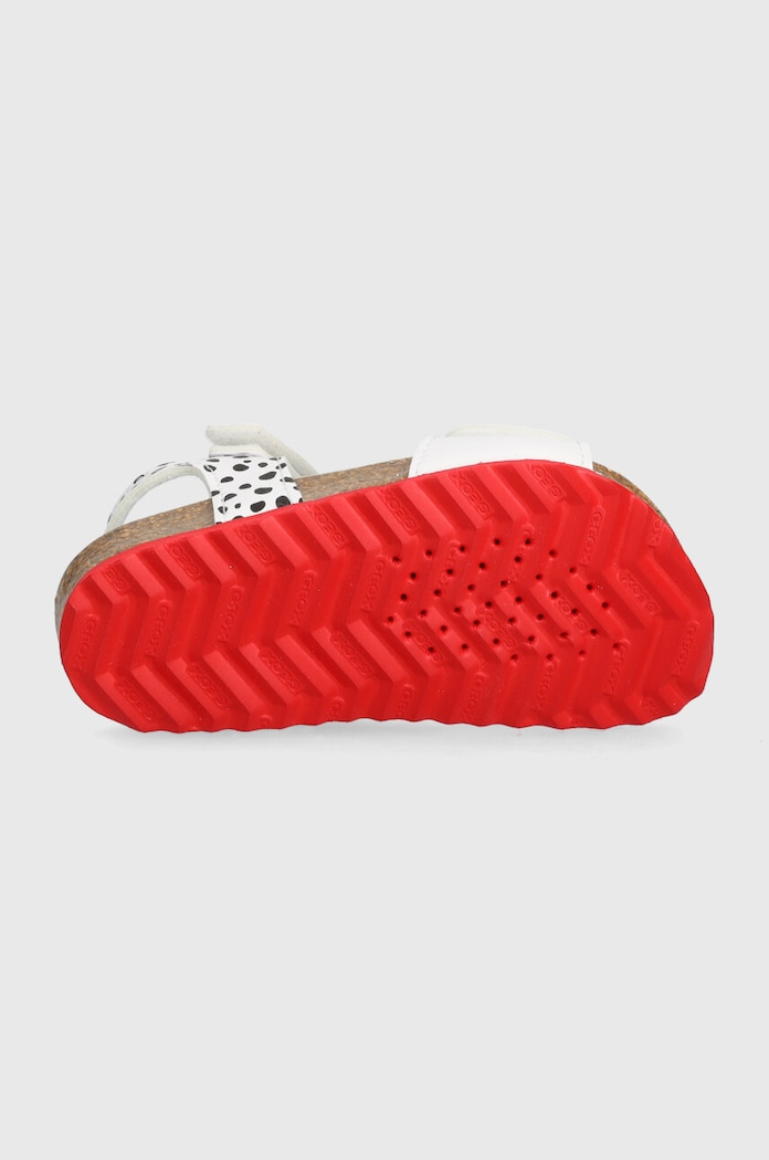Dětské sandály Geox x Disney, SANDAL CHALKI B452RB.0003W.20.23 bílá