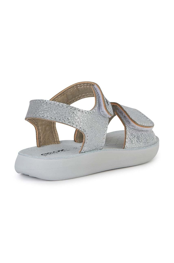 Dievča Detské sandále Geox SANDAL LIGHTFLOPPY B455TB.0003V. strieborná