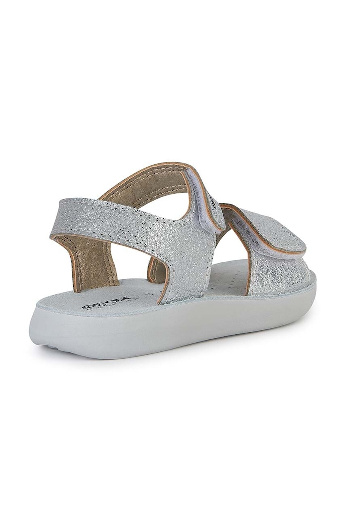 Dievča Detské sandále Geox SANDAL LIGHTFLOPPY B455TB.0003V. strieborná