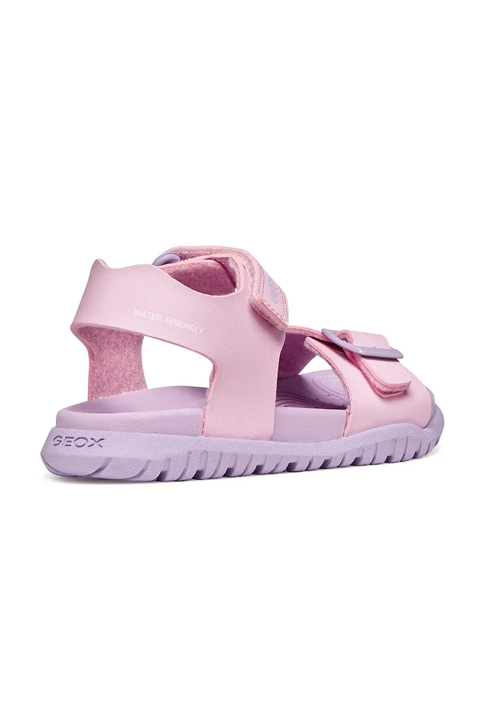 Fete Geox sandale pentru copii SANDAL FUSBETTO J35HQA.000BC.24.27 roz