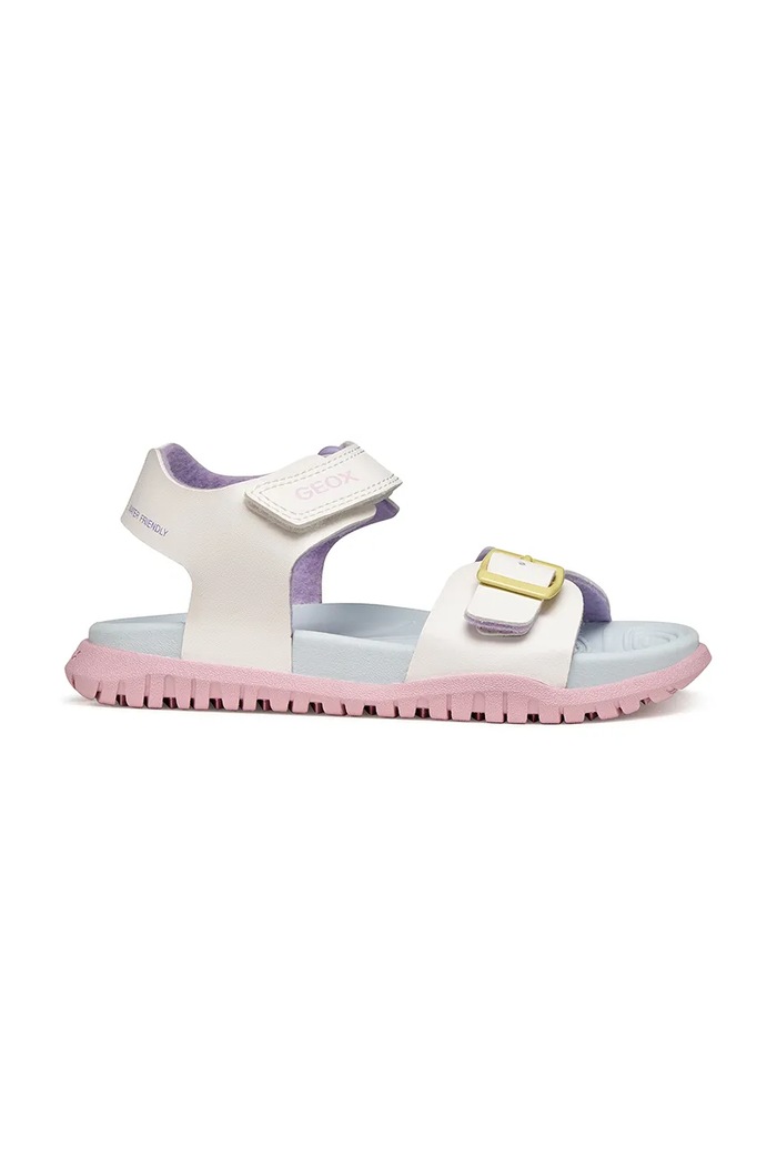 Geox sandale copii SANDAL FUSBETTO J35HQA.000BC.28.35 alb SS26