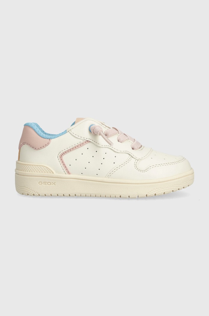 Geox sneakersy dziecięce imitacja skóry licowej beżowy J36HXD.054FU.28.35