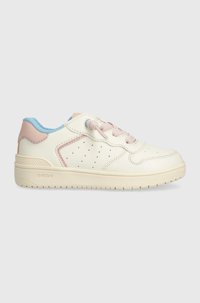 Geox sneakersy dziecięce imitacja skóry licowej beżowy J36HXD.054FU.28.35