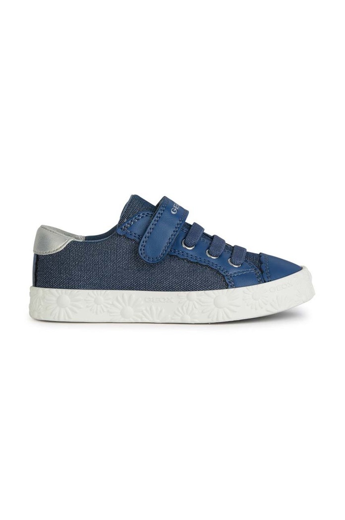 Dětské tenisky Geox CIAK imitace kůže modrá J4504B.00954.28.35