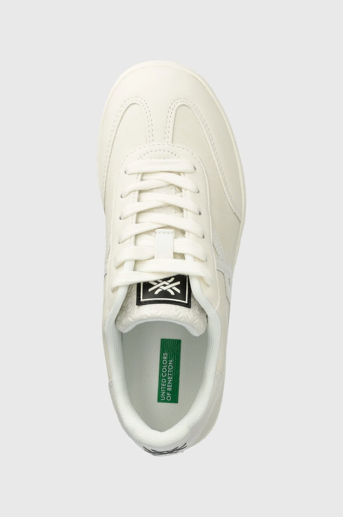 Παιδικά sneakers United Colors of Benetton μπεζ 8H6DCD013.G.Seasonal