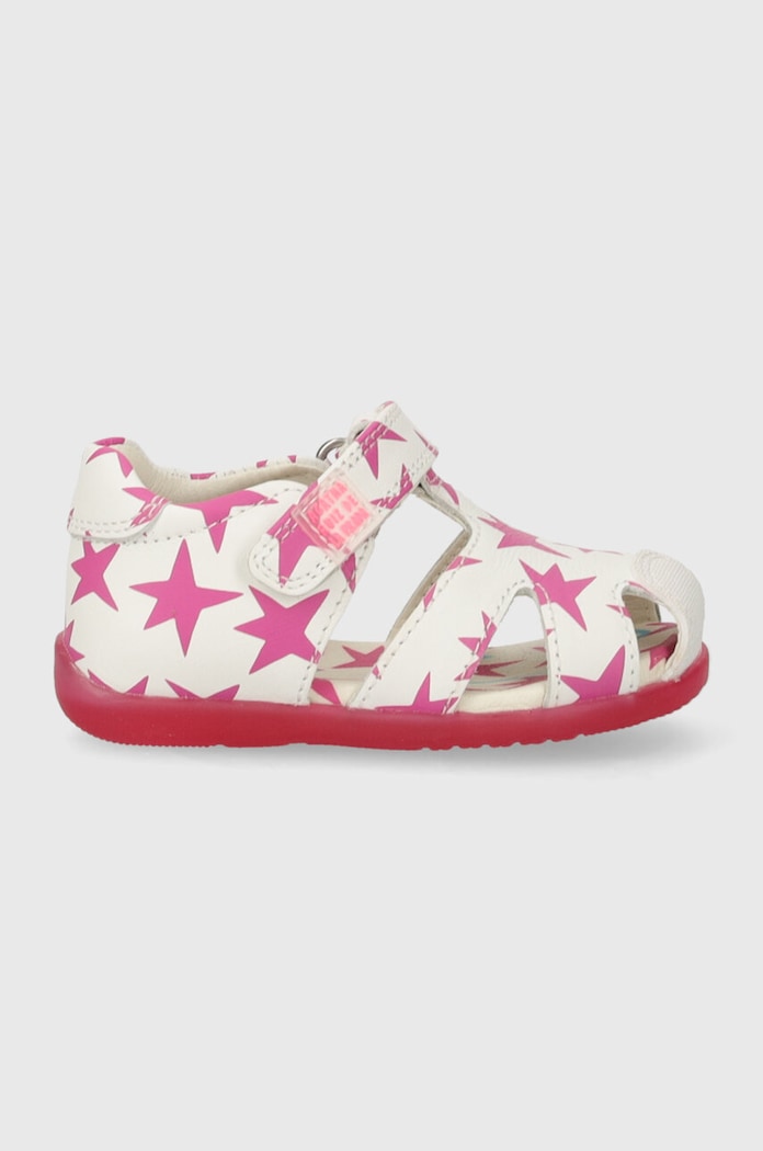Agatha Ruiz de la Prada sandale din piele pentru copii 242902 alb SS24