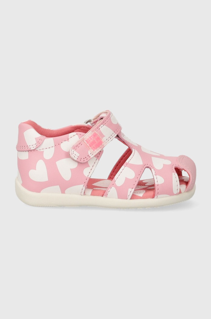 Agatha Ruiz de la Prada sandały skórzane dziecięce 242903 różowy SS24