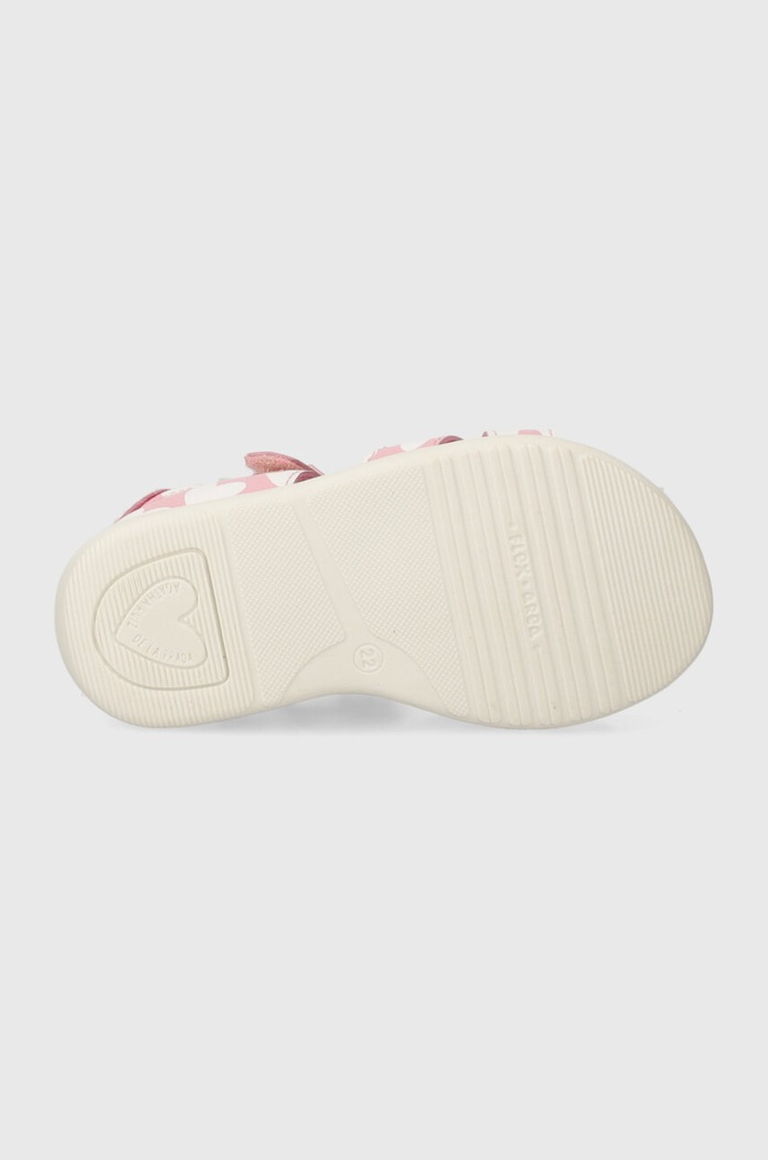 Agatha Ruiz de la Prada sandale din piele pentru copii 242905 roz