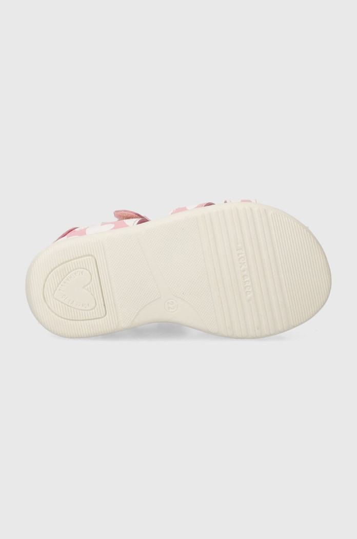 Agatha Ruiz de la Prada sandale din piele pentru copii 242905 roz