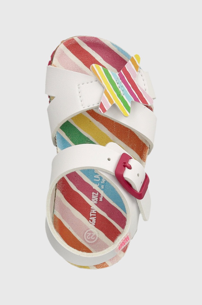 Dětské sandály Agatha Ruiz de la Prada bílá 242938.20.27