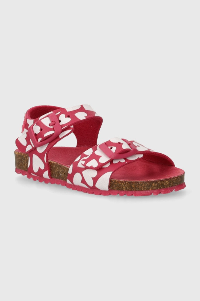 Παιδικά σανδάλια Agatha Ruiz de la Prada απομίμηση λείου δέρματος ροζ 242941.20.27