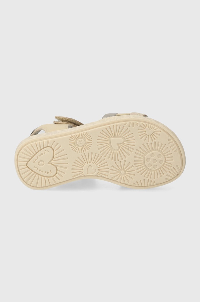 Sandale din piele pentru copii Garvalin bej 242423.24.27