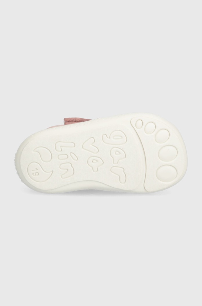 Garvalin sandale din piele pentru copii 242323.G.19.23 roz