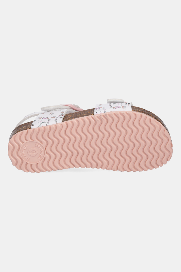 Sandale copii Garvalin alb 242453.28.30