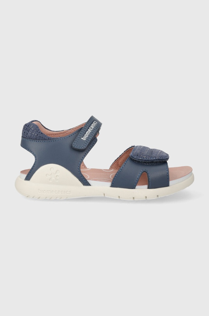 Biomecanics Sandale din piele pentru copii albastru 242239.38.32