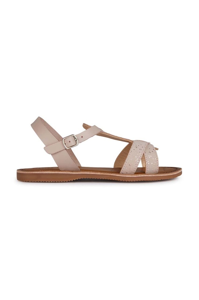 Geox Sandale din piele pentru copii J45BSE.0BS85.36.39 roz SS24
