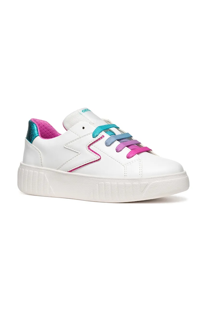 Geox sneakersy dziecięce syntetyczny biały J45DVA.0BCBN.28.35