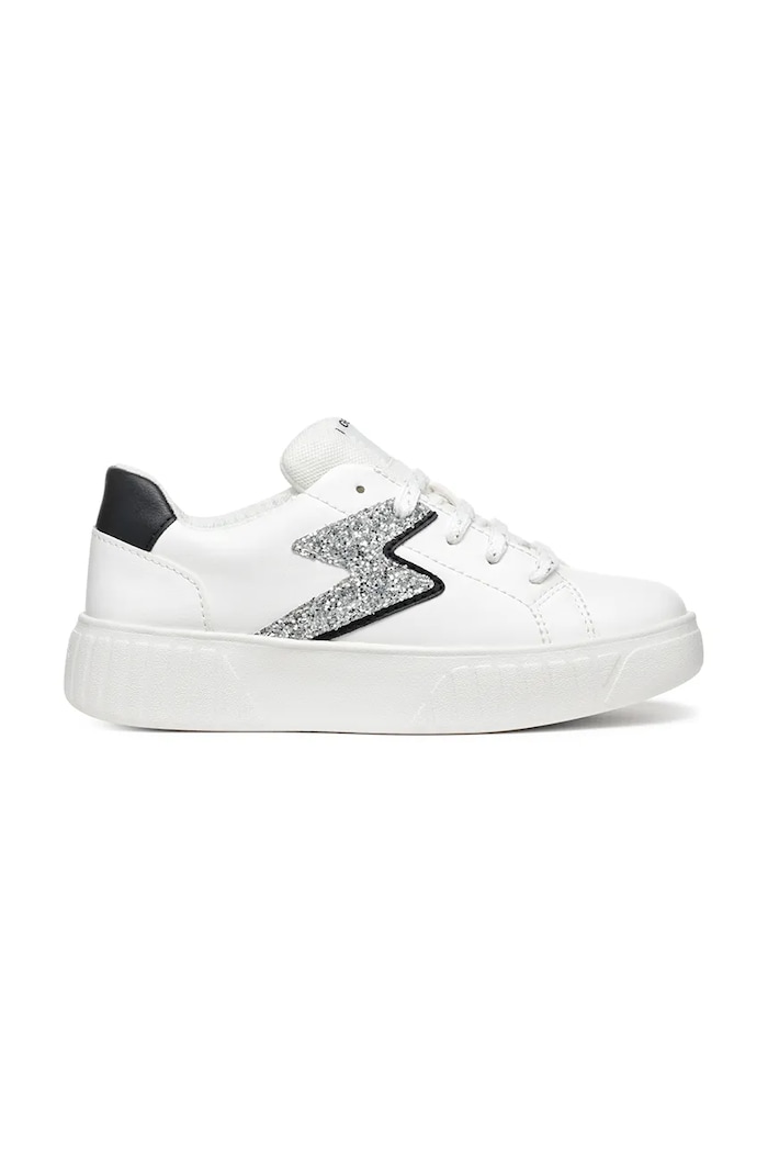 Dětské sneakers boty Geox Mikiroshi J45DVA.0BCEW.28.35 stříbrná SS25