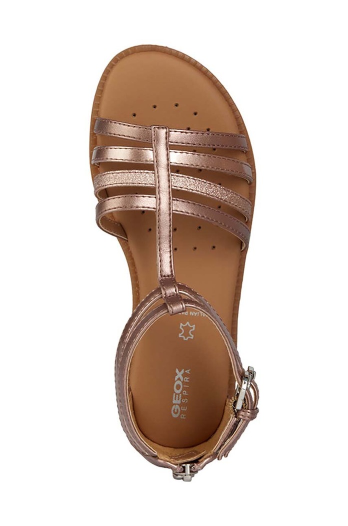 Dječje sandale Geox J7235D.0NFHI.28.35 zlatna