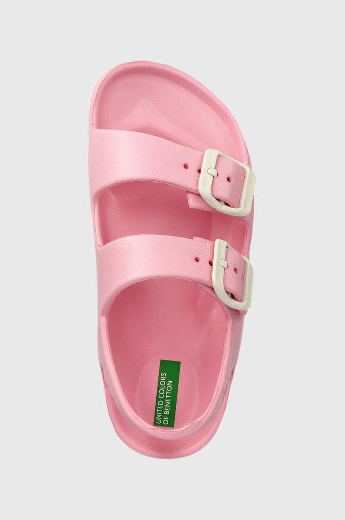 Παιδικά σανδάλια United Colors of Benetton ροζ 8PUWGD00Z.P.Seasonal
