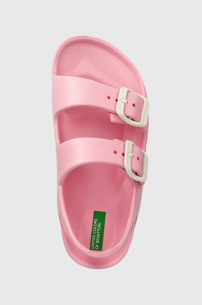 Παιδικά σανδάλια United Colors of Benetton ροζ 8PUWGD00Z.P.Seasonal