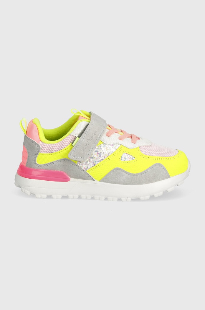 Shoo Pom sneakersy dziecięce JOGGY SCRATCH Q4JACL04.G.30.34 zielony SS24