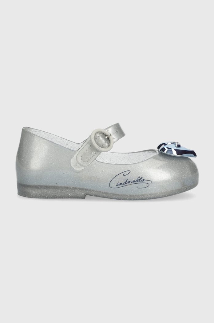 Dječje balerinke Melissa SWEET LOVE DISNEY sintetički srebrna M.33447
