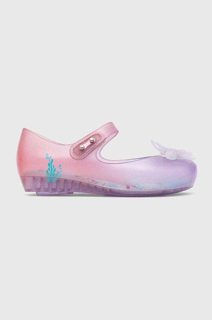 Otroške balerinke Melissa ULTRAGIRL LITTLE, x Disney M.33929 vijolična SS24