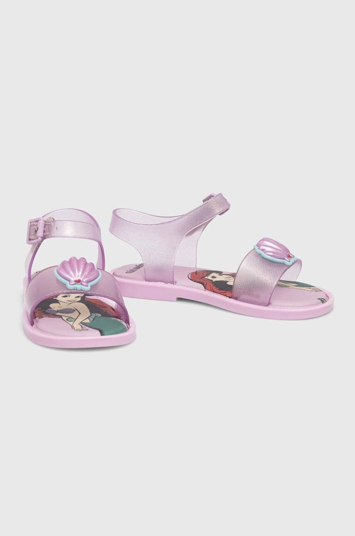 DÍVKA Dětské sandály Melissa MAR SANDAL DISNEY M.35699 fialová