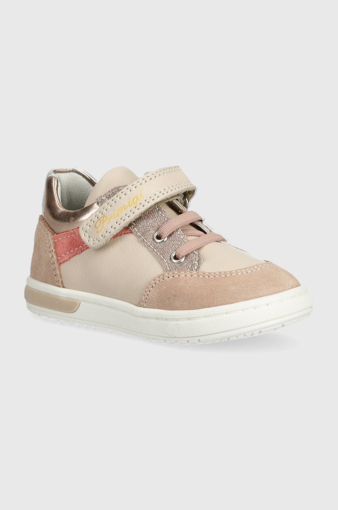 Primigi sneakersy dziecięce skóra zamszowa beżowy 5905122.19.24
