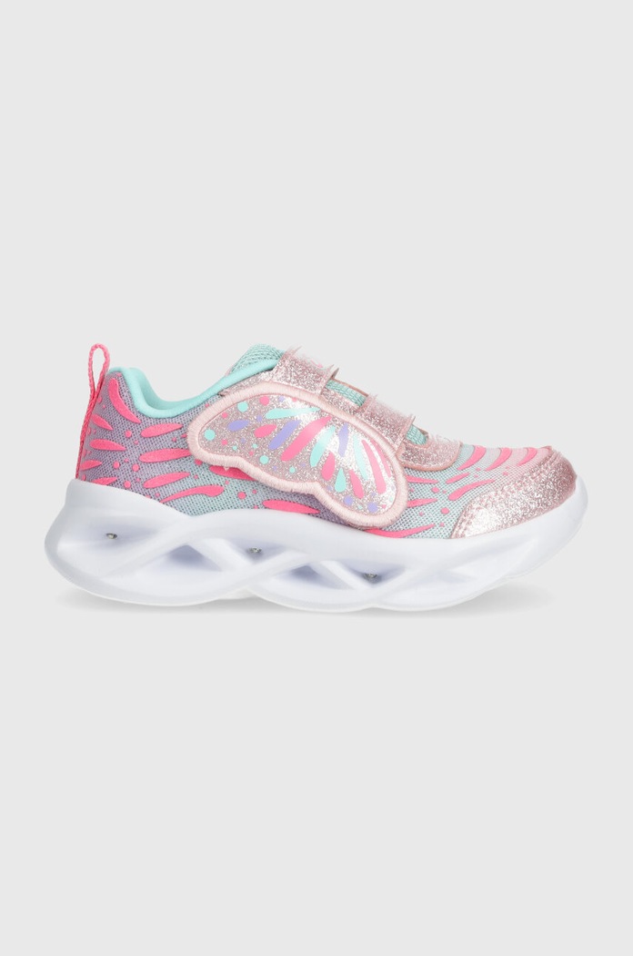 Skechers gyerek sportcipő TWISTY BRIGHTS WINGIN IT szintetikus rózsaszín 302754N