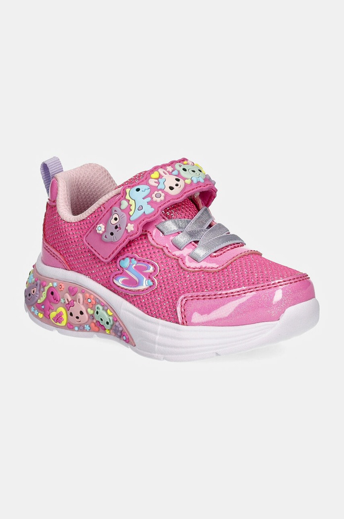 Skechers gyerek sportcipő MY DREAMERS szintetikus rózsaszín 303155N