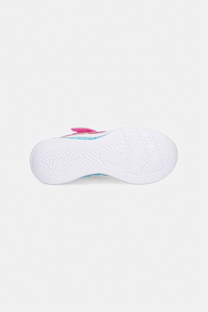 Skechers FLUTTER HEART LIGHTS GROOVY SWIRL tenisky detské 303253L ružová