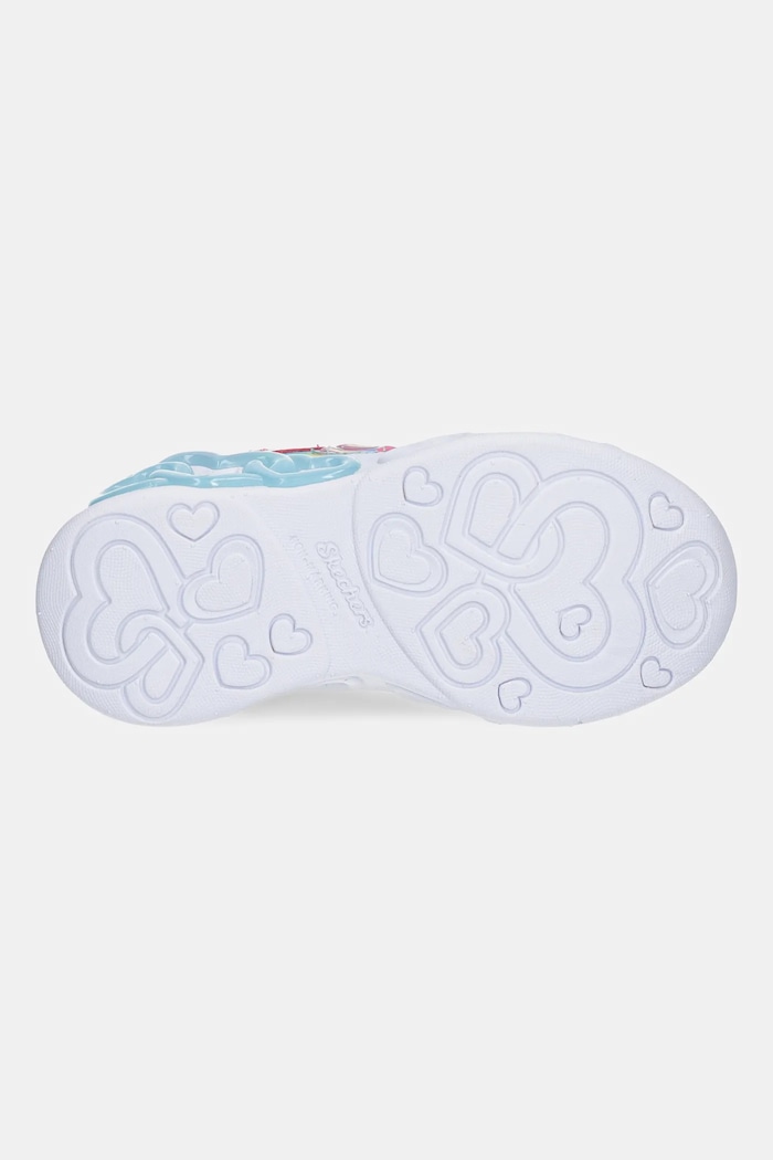 Dětské tenisky Skechers INFINITE HEART LIGHTS ETERNAL SHIMMER 303755N růžová