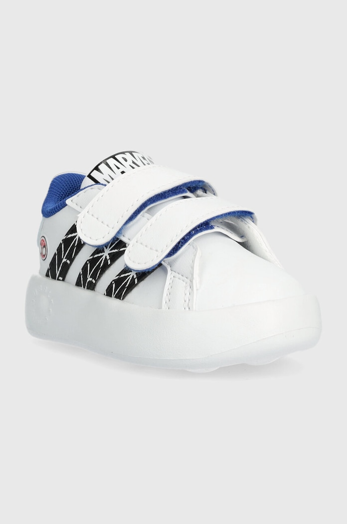 adidas sneakers pentru copii x Marvel, GRAND COURT SPIDER-MAN CF I ID8017 alb SS24