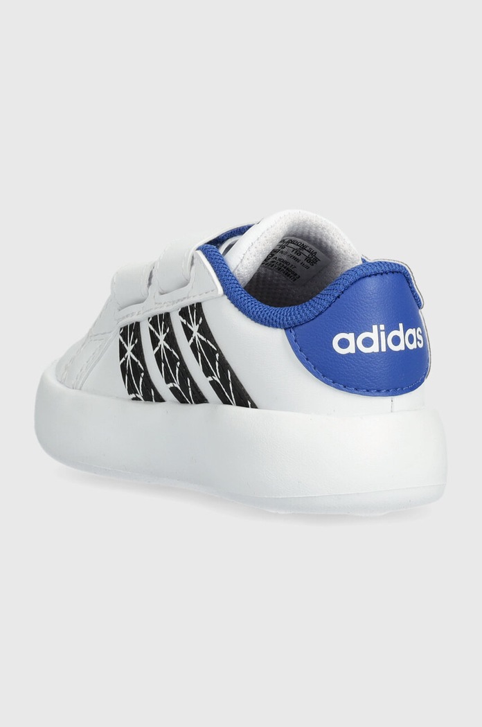 Băieți adidas sneakers pentru copii x Marvel, GRAND COURT SPIDER-MAN CF I ID8017 alb
