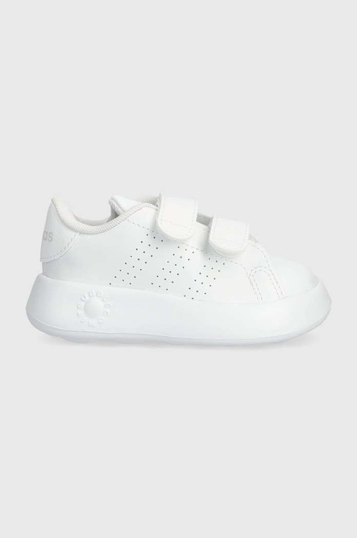 Detské tenisky adidas ADVANTAGE CF I imitácia kože biela ID5283