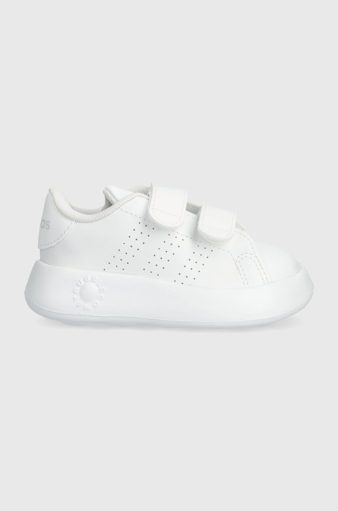 Detské tenisky adidas ADVANTAGE CF I imitácia kože biela ID5283