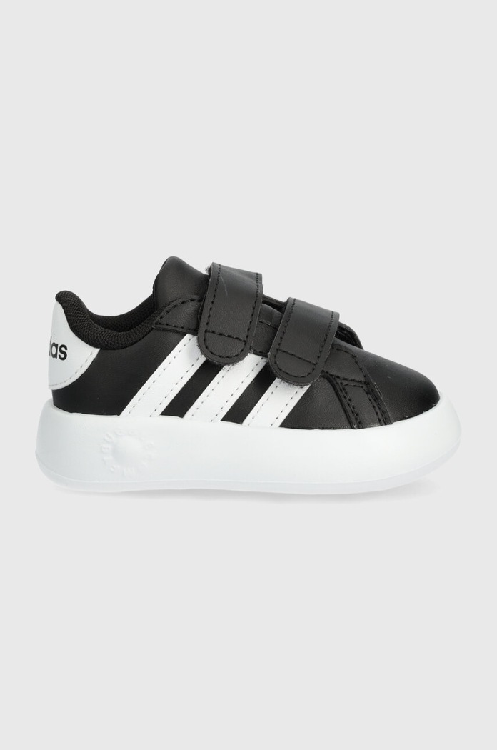 Παιδικά sneakers adidas GRAND COURT 2.0 CF I απομίμηση λείου δέρματος μαύρο ID5272