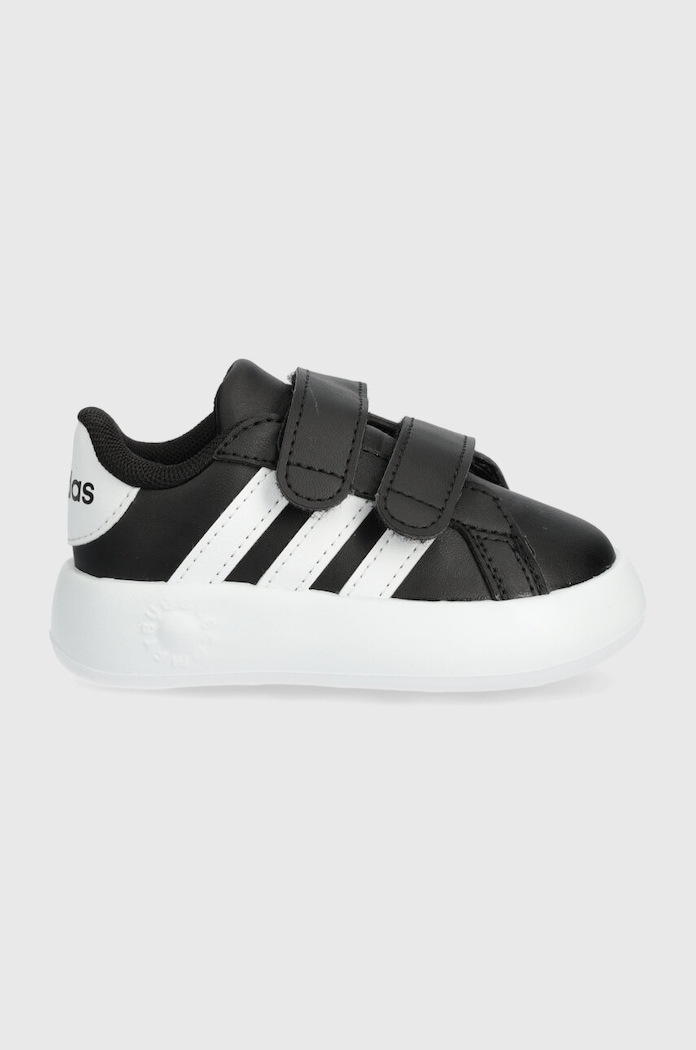 Παιδικά sneakers adidas GRAND COURT 2.0 CF I απομίμηση λείου δέρματος μαύρο ID5272