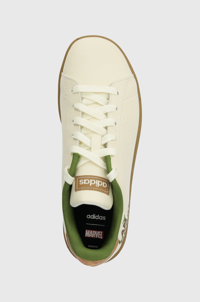 Dětské sneakers boty adidas ADVANTAGE GROOT K béžová ID8016